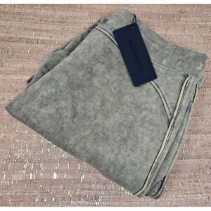 Alphalete Joggers Mens L Sweatpants Drawstring Olive GN/Brown Pockets AL21- 2079